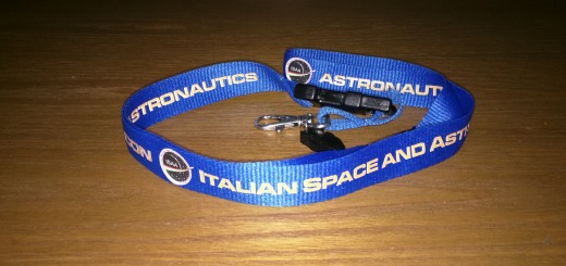 Collare portabadge dell'Associazione ISAA. Credit: Paolo Amoroso